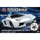 Non-Scale Quickbuild Lamborghini Aventador (white) Plastic Brick Construction Toy