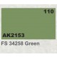 Acrylic Paint - FS 34227 Green (17ml)