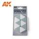 Double-Sided Sponge File (Semi-Gloss Effect & Fine Polishing, 10pcs)