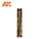 Brass Pipes (diameter: 2.8mm, length: 20cm, 2pcs)