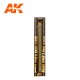 Brass Pipes (diameter: 3.0mm, length: 20cm, 2pcs)