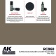 Real Colours Lacquer Based Paint - Military #Dunkelgelb Ausgabe 44-Dark Yellow 1944 RAL 7028 (17ml)