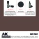 Real Colours Lacquer Based Paint - Military #Rot (Rotbraun)-Red Brown RAL 8012 (17ml)