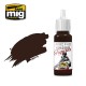 Acrylic Colours for Figures - Dark Brown (17ml)