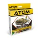 Acrylic Paints set - ATOM #STUG III Ausf.G Exterior and Interior Colours (12 jars, 20ml each)