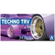 1/24 14inch Techno TRV Wheels and Tyres Set 