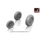 1/72 Gloster "Javelin" Wheels