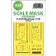 1/32 P-51D Mustang Double-sided fit Mask for Tamiya kits