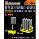 1/700 Navy Gas Cylinders & Shelf Vol.II (resin part: 24pcs, PE: 1pc) 