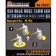 1/700 USN Mk38 MOD 2 25mm Gun (6pcs)