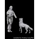 1/35 US Woman Soldier with Military Dog (1 Figure and 1 Dog)