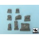 1/48 US M8 Greyhound Accessories Set for Tamiya kit #32551 