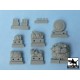 1/48 SdKfz.222 German Light Armored Vehicle Accessories Set for ICM kit #48191 &Tamiya 