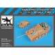 1/48 Jagdpanther Accessories set for Tamiya kits