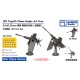 1/350 IJN Type96 25mm Single AA Gun Late Type with Shield (12pcs)