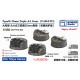 1/350 YAMATO Type96 25mm Triple AA Guns (24pcs) for Tamiya 78025