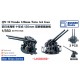 1/350 IJN 10 Nendo 120mm Twin AA Gun (3pcs)