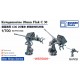 1/700 DKM 20mm Flak C 30 AA Guns (16pcs)