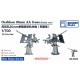 1/700 USN Oerlikon 20mm AA Guns Early ver (16pcs)