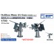 1/700 USN Oerlikon 20mm AA Guns B Middle ver (16pcs)