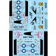 Decals for 1/32 VA-212 Rampant Raiders, A-4F Skyhawk, USS Hancock, CVA-19, CVW-21 1973