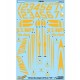 Decals for 1/48 US Navy Blue Angels A-4F Ta-4J Skyhawk 1978