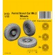 1/35 Ferret Scout Car Mk.2 Wheels for Airfix kits