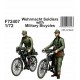 1/72 Wehrmacht Soldiers with Military Bicycles