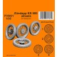 1/35 Zundapp KS 600 Wheels for Tamiya kit