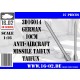 1/16 German Taifun 10cm Anti-Aircraft Missle