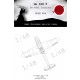 1/48 Messerschmitt Bf 109 F National Insignias Masking for Hasegawa kits