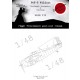 1/48 Grumman F4F-3 Wildcat National Insignias Masking for Eduard kits