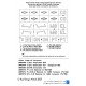 1/72 A-7D/K Corsair II National Insignias Paint Mask for Fujimi/HobbyBoss kits