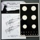 1/48 Mitsubishi A6M2a/b National Insignias Masking for Eduard kits