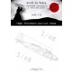 1/48 Ki-21 Ia Sally Heavy Bomber National Insignias Masks for ICM kits