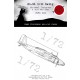 1/72 Mitsubishi Ki-21 Sally National Insignias Masking for Revell kits