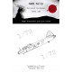 1/72 Mitsubishi G4M1 Betty National Insignias Masking for Hasegawa kits