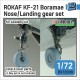 1/72 ROKAF KF-21 Boramae Nose/Landing Gear set for Academy kits