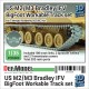 1/35 US M2/M3 Bradley APC BigFoot Workable Track set for Tamiya/Academy M2/M3 kits