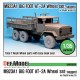 1/35 M923A1 "Big Foot" Truck GD AT-2A Sagged Wheels Set for Italeri kit #279 (7 wheels)