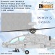 1/35 Apache AH-64 Canopy & Wheels Paint Masks Set for Meng kits