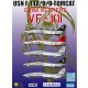 Decals for 1/144 USN F-14A/B/D VF-101 Grim Reapers