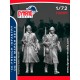 1/72 French 1940 Infantryman Marching Set 3 (2 figures)