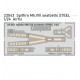 1/24 Supermarine Spitfire Mk.VIII Seatbelts Detail set for Airfix kits