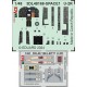 1/48 Lockheed U-2R Instrument & Control Panels, Seatbeltsfor HobbyBoss kits