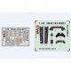 1/48 Focke-Wulf Fw 190D-9 Interior 3D Decal and PE parts for Eduard kits