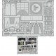 1/48 Boeing B-17F Flying Fortress Cockpit Photo-etched set for HK Model kits