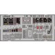 1/48 Kawasaki Ki-61-Id Hien Interior Detail Set for Tamiya #61115 (2 Photo-Etched Sheets)