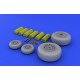 1/32 McDonnell Douglas F-4C/D/E/F/G Phantom II Wheels for Tamiya kit