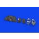 1/32 Douglas A-20J/K Havoc Dashboard and Seatbelts for HK Models kits